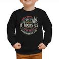 Some Days We Rock It Kindergarten Life Back To School Graphic Toddler Sweatshirt