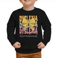 Dyslexia Interventionist Groovy Coquette Bow Back To School Graphic Toddler Sweatshirt