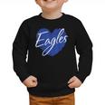 Eagles Heart Back To School Spirit B Graphic Toddler Sweatshirt