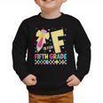 F Is For Fifth Grade Back To School Pencil Bow 5th Grade Kid Graphic Toddler Sweatshirt F Is For Fifth Grade Back To School Pencil Bow 5th Grade Kid Graphic Toddler Sweatshirt