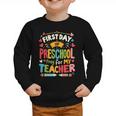 First Day Of Preschool Pre K Student Toddler Back To School Graphic Toddler Sweatshirt