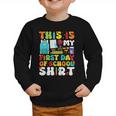 First Day Of School Shirt Boys Girls Back To School Graphic Toddler Sweatshirt First Day Of School Shirt Boys Girls Back To School Graphic Toddler Sweatshirt
