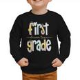 First Grade Dream Team Pencil Back To School Boys Girls Graphic Toddler Sweatshirt