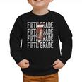 Football Fifth Grade First Day Of 5th Grade Back To School Graphic Toddler Sweatshirt Football Fifth Grade First Day Of 5th Grade Back To School Graphic Toddler Sweatshirt