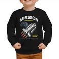 Fourth Grade Back To School Space Rocket Astronaut Graphic Toddler Sweatshirt