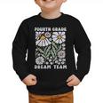 Fourth Grade Dream Team Back To School Boho Flower 4th Grade Graphic Toddler Sweatshirt