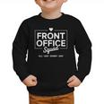 Front Office Squad Back To School Staff Appreciation Graphic Toddler Sweatshirt Front Office Squad Back To School Staff Appreciation Graphic Toddler Sweatshirt