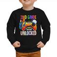 Gamer Back To School Gamepad 2nd Second Grade Level Unlocked Graphic Toddler Sweatshirt Gamer Back To School Gamepad 2nd Second Grade Level Unlocked Graphic Toddler Sweatshirt