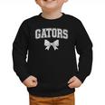 Gators High School Coquette Bow Gator Back To School Graphic Toddler Sweatshirt Gators High School Coquette Bow Gator Back To School Graphic Toddler Sweatshirt