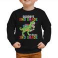 Goodbye 2nd Grade Hello 3rd GradeRex Back To School Graphic Toddler Sweatshirt