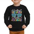 Goodbye 3rd Grade Hello 4th Grade Graduation Back To School Graphic Toddler Sweatshirt Goodbye 3rd Grade Hello 4th Grade Graduation Back To School Graphic Toddler Sweatshirt
