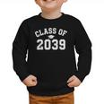 Graduation Class Of 2039 Grow Witth Me School Back To School Graphic Toddler Sweatshirt
