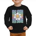Groovy 2nd Grade Back To School First Day Of Second Grade Graphic Toddler Sweatshirt