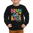 Groovy Custodian Bruh We Back To School Janitor Retro Graphic Toddler Sweatshirt Groovy Custodian Bruh We Back To School Janitor Retro Graphic Toddler Sweatshirt