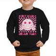 Groovy First Grade Dream Team Back To School 1st Grade Squad Graphic Toddler Sweatshirt