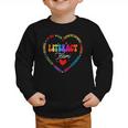 Groovy Literacy Team Reading Appreciation Back To School Graphic Toddler Sweatshirt