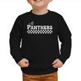 Groovy Panthers High School Spirit Fan Team Back To School Graphic Toddler Sweatshirt