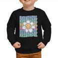 Groovy Preschool Cute Back To School First Day Of Pre K Graphic Toddler Sweatshirt Groovy Preschool Cute Back To School First Day Of Pre K Graphic Toddler Sweatshirt