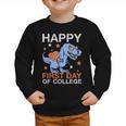 Happy First Day Of CollegeRex Dinosaur Back To School Graphic Toddler Sweatshirt Happy First Day Of CollegeRex Dinosaur Back To School Graphic Toddler Sweatshirt