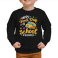 Happy First Day Of School Bus Driver Back To School Graphic Toddler Sweatshirt Happy First Day Of School Bus Driver Back To School Graphic Toddler Sweatshirt