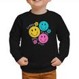Happy To See Your Face Back To School First Day Of School Graphic Toddler Sweatshirt
