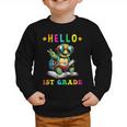 Hello 1st Grade Turtle Lovers Back To School Kids Boys Girls Graphic Toddler Sweatshirt