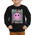 Hello 2nd Grade Groovy Back To School Second Grade Girls Kid Graphic Toddler Sweatshirt Hello 2nd Grade Groovy Back To School Second Grade Girls Kid Graphic Toddler Sweatshirt