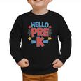 Hello Pre-K Preschool Squad Spider Back To School First Day Graphic Toddler Sweatshirt