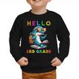 Hello Second Grade Dolphin Lover Back To School Kid Boy Girl Graphic Toddler Sweatshirt