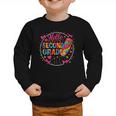 Hello Second Grade Tie Dye Pencil Back To School 2nd Grade Graphic Toddler Sweatshirt