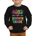 Hello Seventh 7TH Grade Back To School Kids Students Tee Graphic Toddler Sweatshirt Hello Seventh 7TH Grade Back To School Kids Students Tee Graphic Toddler Sweatshirt