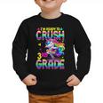 I'm Ready To Crush 3rd Grade Back To School Dancing Unicorn Graphic Toddler Sweatshirt
