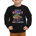 I'm Ready To Crush Kindergarten Dinosaur Dino Back To School Graphic Toddler Sweatshirt I'm Ready To Crush Kindergarten Dinosaur Dino Back To School Graphic Toddler Sweatshirt