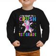 I'm Ready For First Grade Back To School 1st Grade Girls Graphic Toddler Sweatshirt I'm Ready For First Grade Back To School 1st Grade Girls Graphic Toddler Sweatshirt