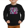 In My Instructional Aide Era Groovy Back To School Graphic Toddler Sweatshirt