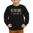Instructional Assistant Tie Dye Back To School For Work Graphic Toddler Sweatshirt Instructional Assistant Tie Dye Back To School For Work Graphic Toddler Sweatshirt
