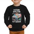 Kids Future Doctor 1st Grade Student Back To School Boy Kids Graphic Toddler Sweatshirt Kids Future Doctor 1st Grade Student Back To School Boy Kids Graphic Toddler Sweatshirt