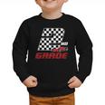 Kids Race Car 2nd Second Grade Boys Cars Lovers Back To School Graphic Toddler Sweatshirt Kids Race Car 2nd Second Grade Boys Cars Lovers Back To School Graphic Toddler Sweatshirt