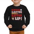 Kindergarten Batter Up Back To School Baseball Player Boys Graphic Toddler Sweatshirt