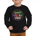 Kindergarten Crew Team Back To School 1st Day Of School Graphic Toddler Sweatshirt