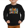 Kindergarten Dream Team Groovy Retro Children Back To School Graphic Toddler Sweatshirt Kindergarten Dream Team Groovy Retro Children Back To School Graphic Toddler Sweatshirt