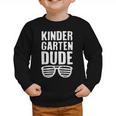 Kindergarten Dude First Day Back To School Boys Kids Graphic Toddler Sweatshirt Kindergarten Dude First Day Back To School Boys Kids Graphic Toddler Sweatshirt