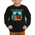 Kindergarten Dude First Day Back To School Kids Boys Graphic Toddler Sweatshirt