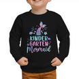 Kindergarten Mermaid Back To School Girls First Day Kinder Graphic Toddler Sweatshirt Kindergarten Mermaid Back To School Girls First Day Kinder Graphic Toddler Sweatshirt
