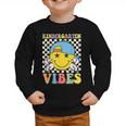 Kindergarten Vibes Kid Back To School Class Kindergarten Boy Graphic Toddler Sweatshirt