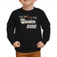 My Last First Day Senior 2025 Back To School Vintage Cool Graphic Toddler Sweatshirt My Last First Day Senior 2025 Back To School Vintage Cool Graphic Toddler Sweatshirt