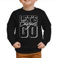 Let's Go Cougars Back To School Spirit Graphic Toddler Sweatshirt