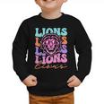 Lion Mascot Back To School Spirit Sports Men Women Groovy Graphic Toddler Sweatshirt Lion Mascot Back To School Spirit Sports Men Women Groovy Graphic Toddler Sweatshirt