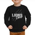 Lions Cheer Back To School Cheerleading Team Spirit Graphic Toddler Sweatshirt Lions Cheer Back To School Cheerleading Team Spirit Graphic Toddler Sweatshirt