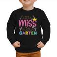 Little Miss Kindergarten First Day Back To School Girls Cute Graphic Toddler Sweatshirt Little Miss Kindergarten First Day Back To School Girls Cute Graphic Toddler Sweatshirt